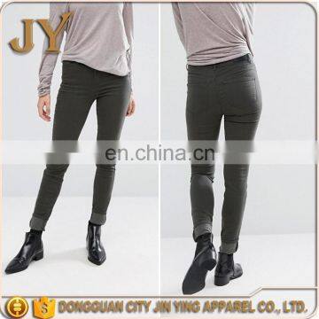 China Manufacturer New Design Women Pants Girl's Jeans Jeans Trousers Women Wear