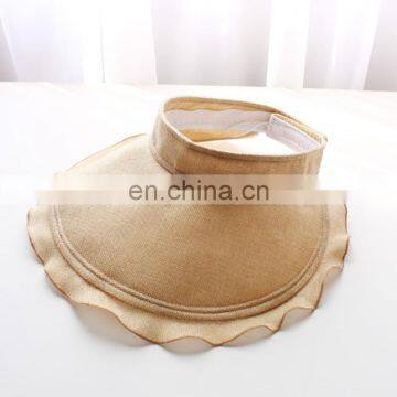 Fashion sun visor cap wholesale for women