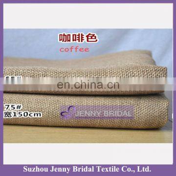 BPL003C coffee burlap fabric table runner for wedding