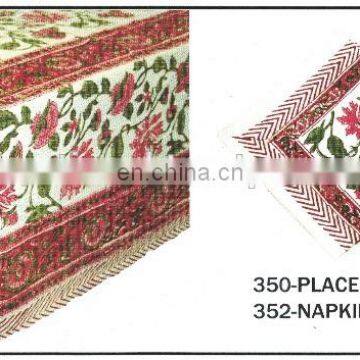 HAND BLOCK PRINTED TABLE CLOTH