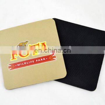 square rubber drink coasters