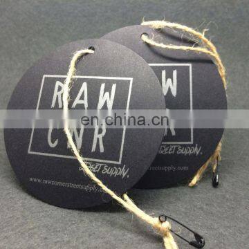 Garment Sample Crownwin Recycled Jeans Paper Hang Tag With Logo Hang Tags photo-4