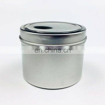 Trade Assurance Aluminum Travel Candle Jars With Clear Lid