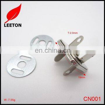 Factory supply square shaped magnetic snap button for clothing