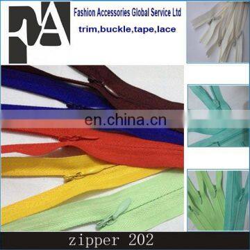 Nylon Reverse Coil Zipper for Cushion