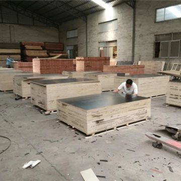 Brown poplar film faced formwork plywood