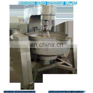Automatic Planetary Stirring Jacketed Kettle Mixer_conduction Oil Planetary Mixer photo-2