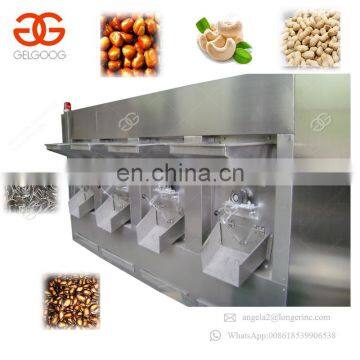 Best Price Commercial Peanut Chestnut Almond Cashew Nut Cocoa Bean Roaster Sunflower Seeds Roasting Machine photo-3