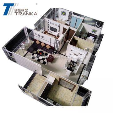 Beautiful diorama model maker , architecture interior model