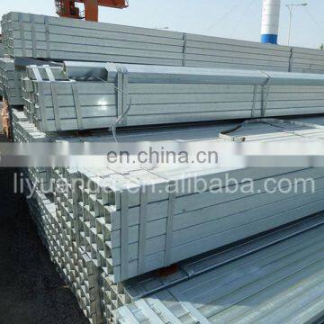 Q195-Q345 Galvanized Steel Rectangular / Square Tube