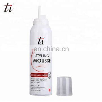 Hot-Selling Aerosol Styling Spray Mousse, "Ti" Professional Hair Curl Mousse for Home, Salon Nutritive Hair Styling Mousse photo-3