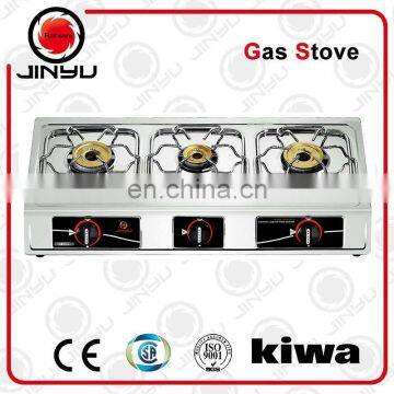 gas type 3 burners table gas stove ovens on sale JY-613