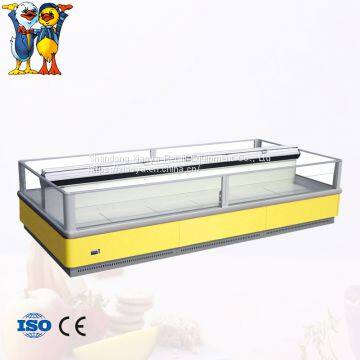 Supermarket Island Deep Freezer Meat Refrigerator photo-4