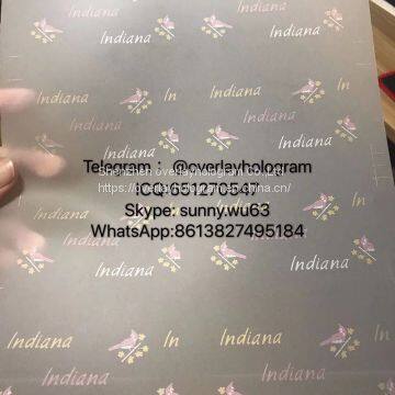 Новый голограмм на ламинированной пластмассовой листе Indiana