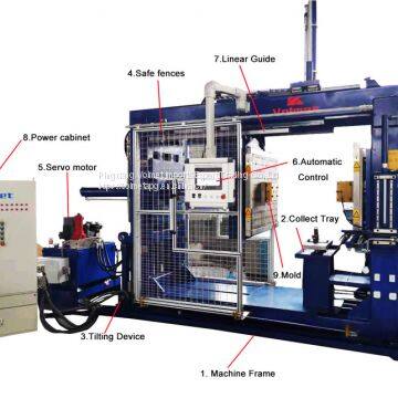 VOLMET Epoxy Resin Automatic Pressure Gel Hydraulic APG Clamping Machine For Insulators