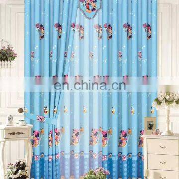 Factory Supply Blue Monkey Curtain