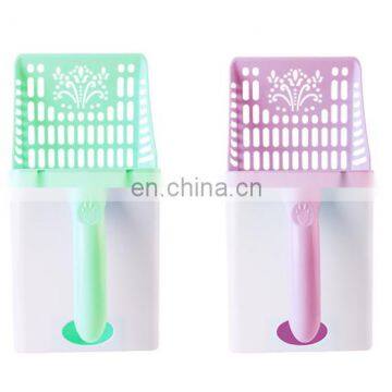 Pet Litter Scoop Cat Toilet Cat Sand Shovel Poop Pee Scoop Pet Litter Hooked Scoop Supplies Trash Can photo-4