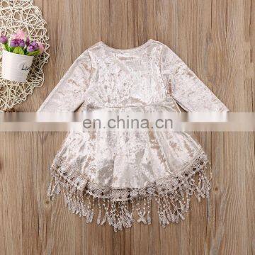 2019 Easter Day Dress Summer Girls Ear Moon Print Dresses Kids Party Dresses Princess Dresses photo-3