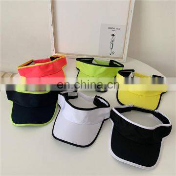 New Arrival Plain Sun Hats Promotional Sun Visor Cap photo-3
