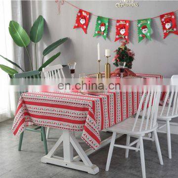 Christmas Linen Tablecloth Luxury Tablecloth Rectangular Tablecloth Wholesale