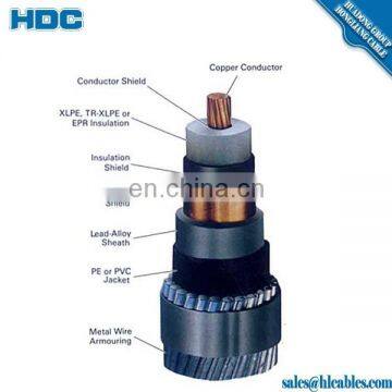 Medium Voltage Direct Buried Cable 33kv XLPE Insulation Copper Aluminum Conductor 300mm2 500mm2 Power Cable Factory Price photo-6