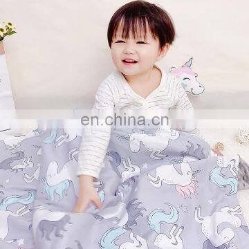 2020 Summer 3D Massage Minky Dot and 100% Cotton Fabric Baby Summer Blanket photo-3