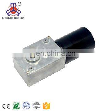 Super Low Noise6v 12v 24v dc Motor Small Micro Worm Gear/geared 120rpm for Electric Curtain/blinds photo-6