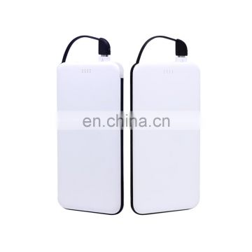 Outdoor Led Light Up Logo Power Bank 5000mah Ultra Mini Power Bank