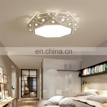 Fashion Creative Ceiling Lamp Bedroom Iron Simple Small Living Room Lighting Hollow Dimming Lighting Geometric Lighting photo-3