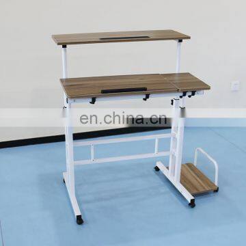 Simple Design Computer Desk With Side Holder photo-3