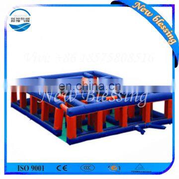 Mega inflatable maze game for adults, inflatable bouncy maze