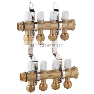 Brass Forging Water heating Valve Heater stainless steel manifold HVAC System