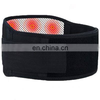 Best Sell Tourmaline Self-heating Adjustable Waist Protection Back Support Belt