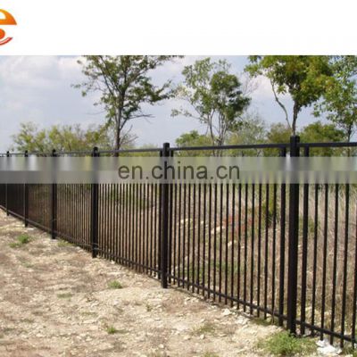 The courtyard aluminum fence decorative picket black fencing