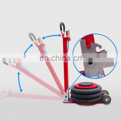 3 Bag Pneumatic Jack Handy and Easy Storage Air Jack Lift for Fast Set Up on Frame Machine