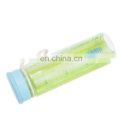 2021 Best Selling 400ml Red Earth Tritan Material Plastic Eco Friendly Customized Drink Bottle Water Bottle With Holder photo-5