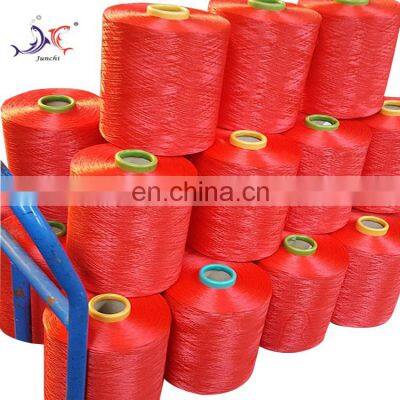 High Strength Colored Polypropylene Twisted Yarn for Knitting and Weaving photo-5