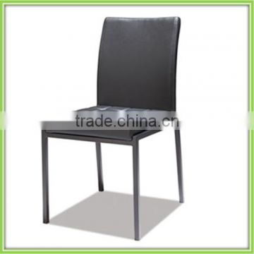 Modern Cheap Home Furniture Metal Frame Chair Restaurant Used Leather Dining Chair