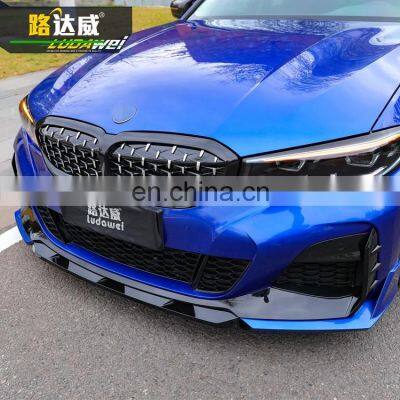New BMW 3 Series G20 G28 Modified Decoration Accessories AK Type Front Lip for BMW photo-4