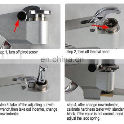 Aluminum Alloy Hardness Tester W-20a Portable Metal Webster Hardness Tester photo-3