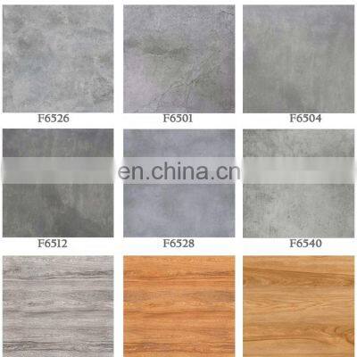 grey color cement floor tile non slip rough rustic 60*60 cm tiles