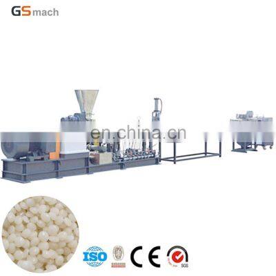 high efficient plastic color filler masterbatch compound twin screw extruder