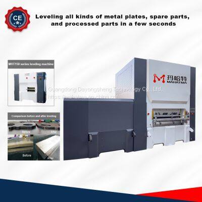Quadruple Plate leveler and flatten machine for Thick Plates