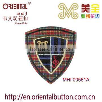 College Wind Embroidery Patches Badges