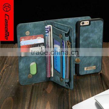 Hot Sale! leather phone wallet, multi-function leather wallet,human leather wallet Phone Cover