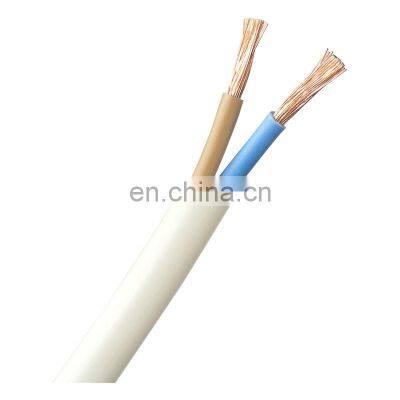 Flexible wire RVV 2*2.5 PVC insulated 2 core 2.5mm flexible wire