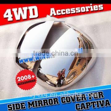 08+ Chevrolet Captiva Chrome Side Mirror Cover