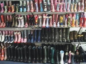 Various Printing Rubber Rain Boots, Vogue Rubber Boot, Waterproof Vogue Rain Boot, New Fashion Rubber Rain Boots, China Rain Boots