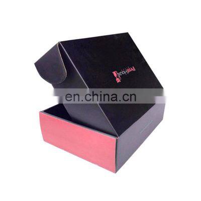 Custom carton paper folding mailer box cosmetics makeup subscription corrugated boxes with logo printed