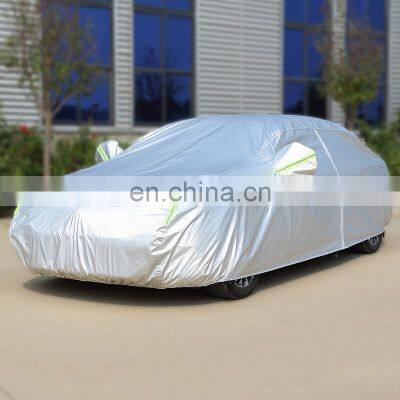 Car Sunshade Cover Four Season Universal Outdoor Car Cover Snow Ice Hail Waterproof Dustproof Sun Shade UV Car Cover photo-2